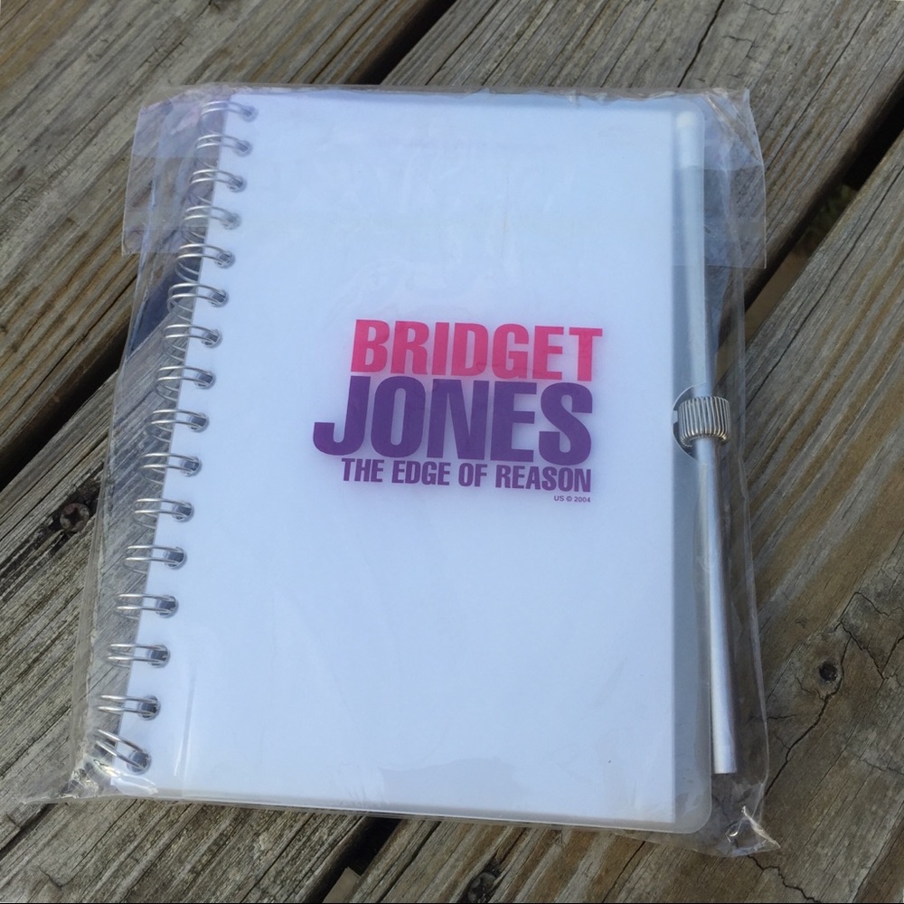 Bridget Jones notebook